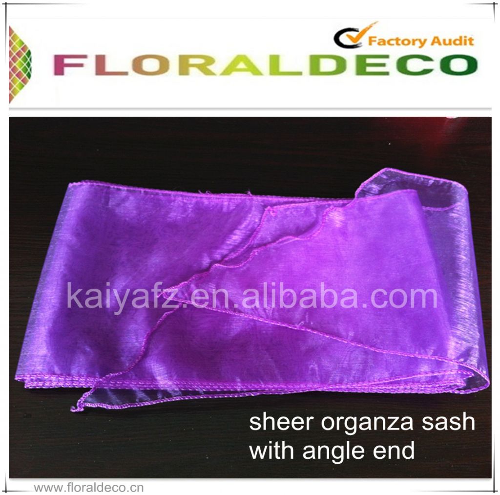 Organza Chair Sash