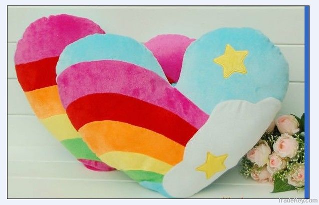 sweet heart shape pillow/heart pillow