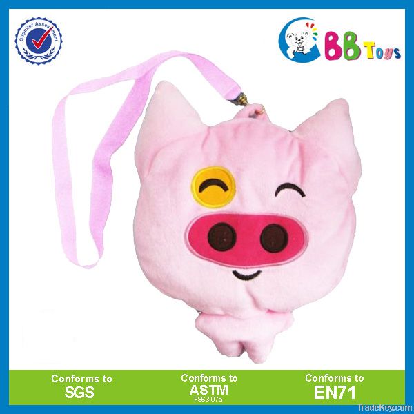 Cute plush animal backpack