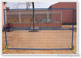 temporary mesh fence