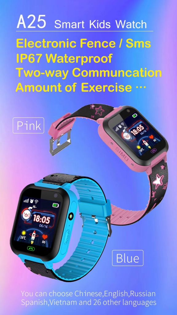 high quality children waterproof SIM card gps smart kid watch reloj gps kids smartwatch