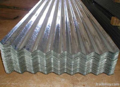 corrugated steel sheet, prepainted corrugated steel sheet