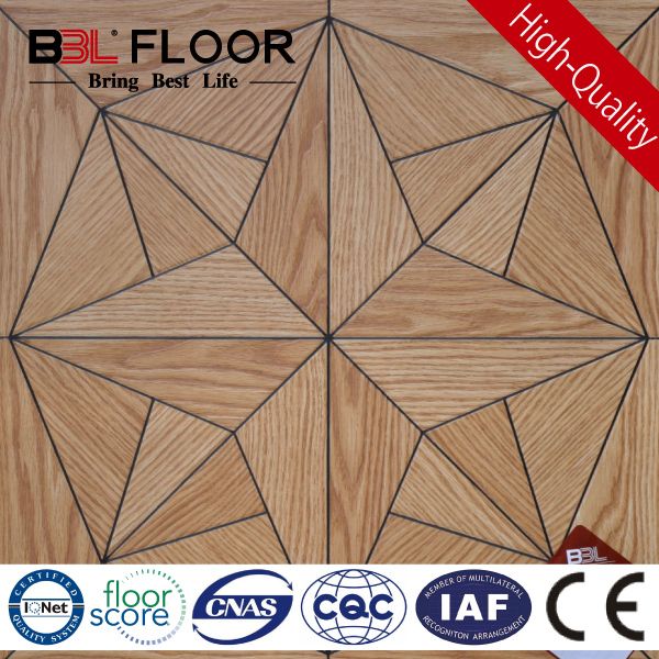 15mm thickness AC3 Small Embossed cheap parquet flooring 1017 Series