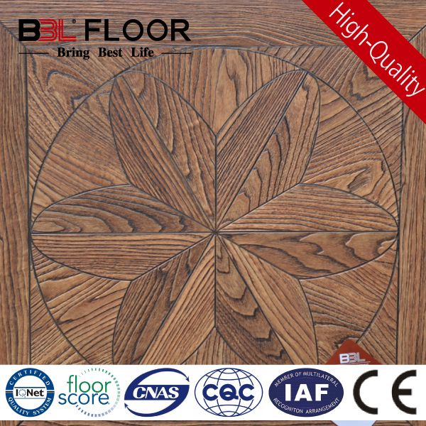 15mm thickness AC3 Small Embossed cheap parquet flooring 1017 Series