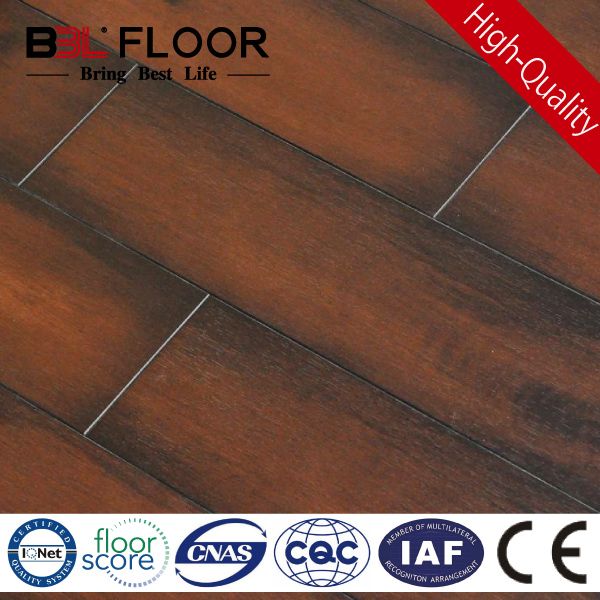 12mm thickness AC3 Crystal Embossed Oak wpc 8282-7