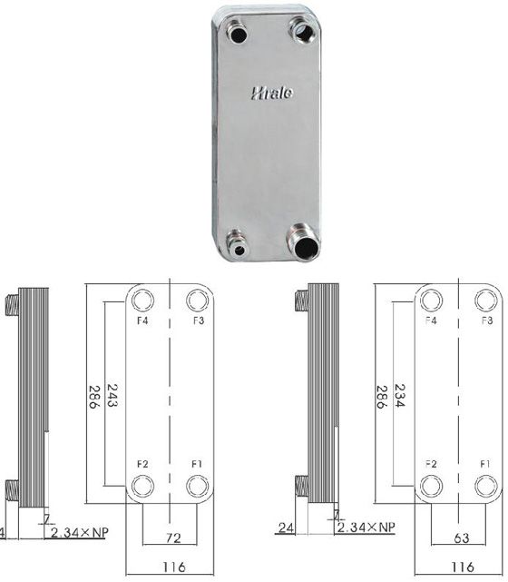 Flat Plate Heat Exchanger