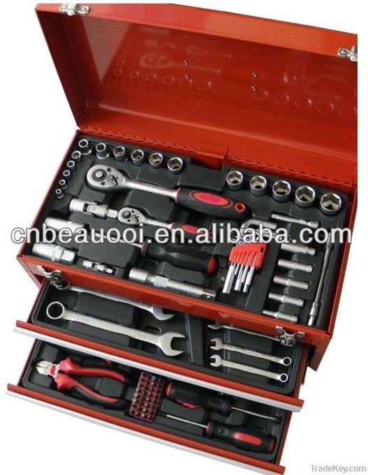 90 piece professional mechanical tool kit