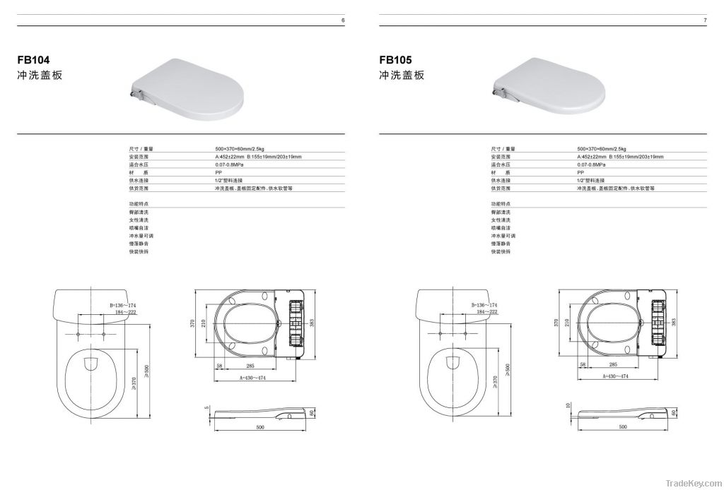 sanitary ware products bidets