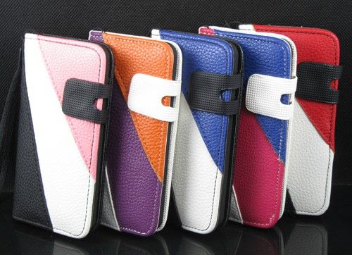 Full body Flip Leather Cases Cover For IPhone 5/stand case cover for new design leather cell phone cases for iphone 5