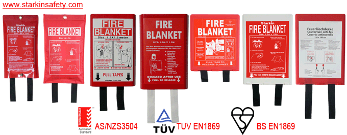 Fire blanket - EN1869, AS/NZS 3504 approved