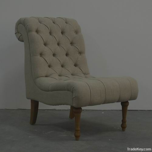 Bright Home Vivien Tufted Linen Modern Classic Accent Chair