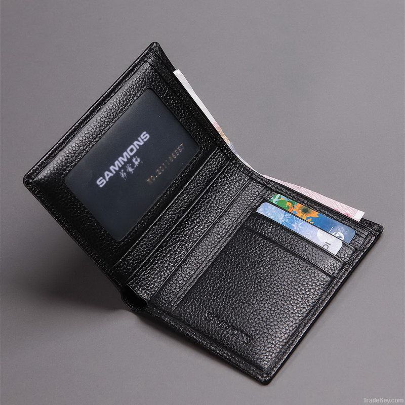 Hot selling!!! Genuine Leather Men's Wallet Pocket, Card Purse B1031