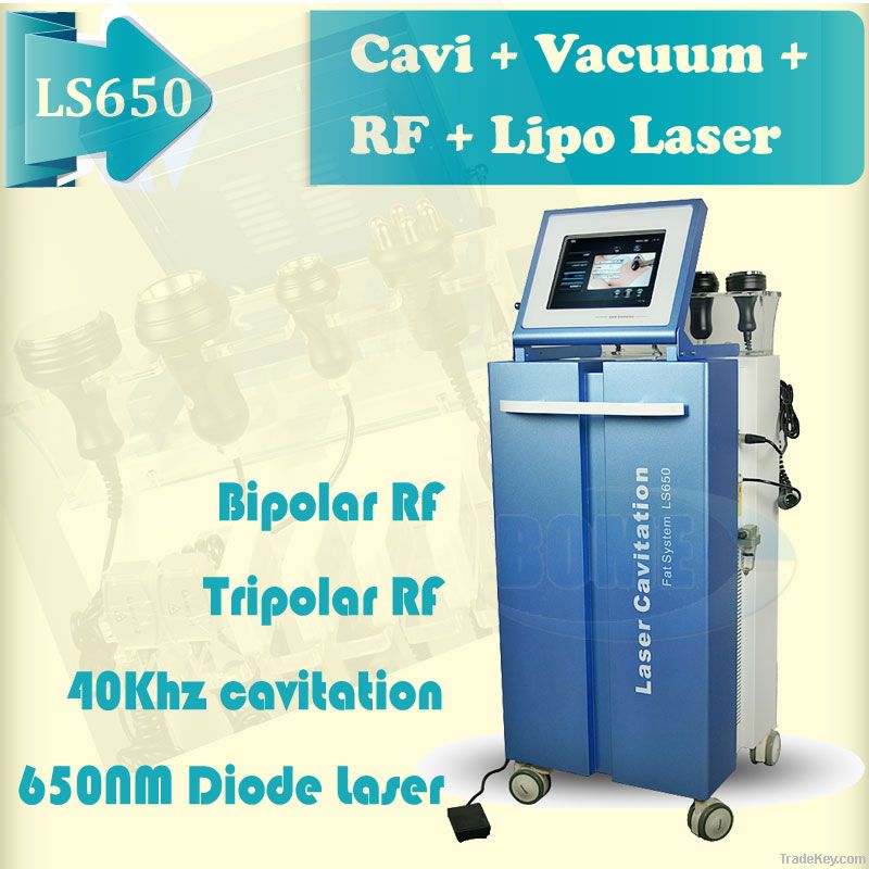 2013 newest vacuum cavitation lipo laser body slimming machine