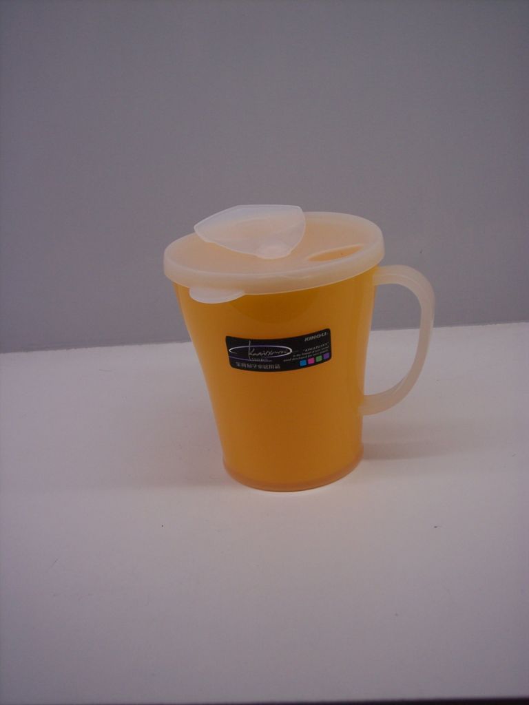 supply 500ml pp mug with lid 