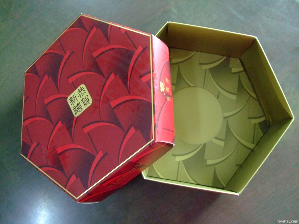 paper gift box with customized design