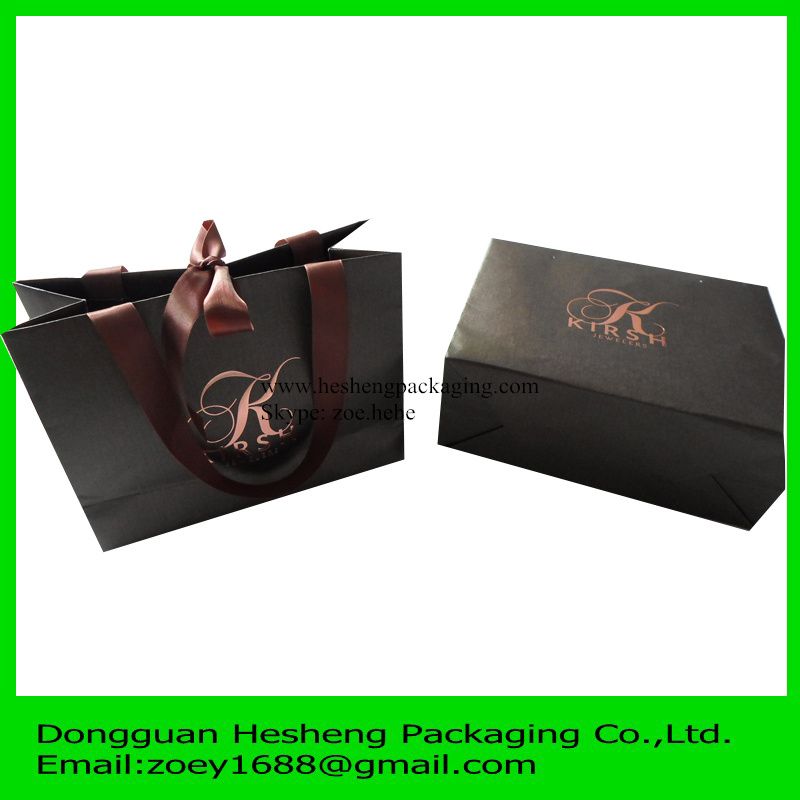 brown paper shopping bags wholesale