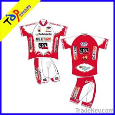 Topsports full sublimation cycling wear