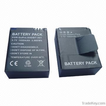 Digital Camcorder Batteries for GoPro Hero 3 HD