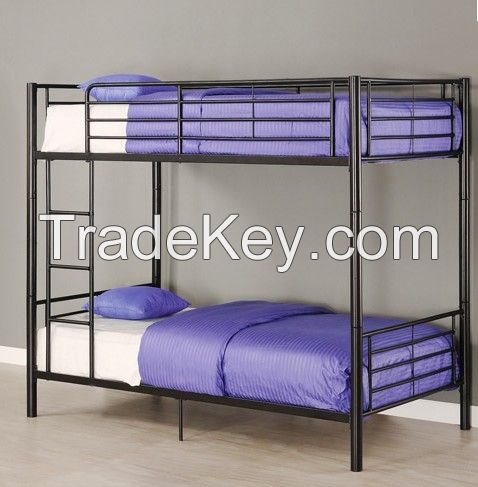 C.K.D metal bunk bed 500pcs per container knock down bed