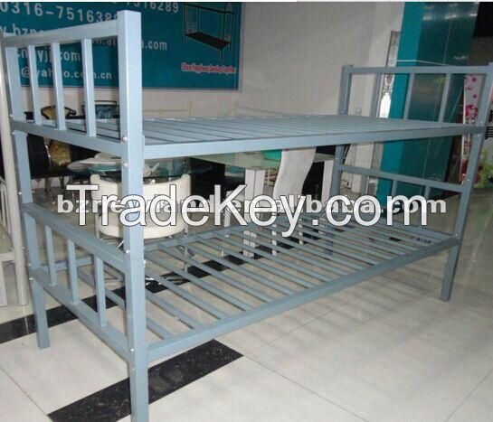metal/steel bunk bed furniture, modern bed for school, army dormitory