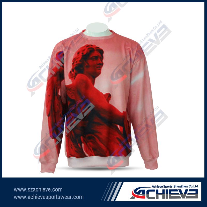 100%polyester sublimated printing hoodies