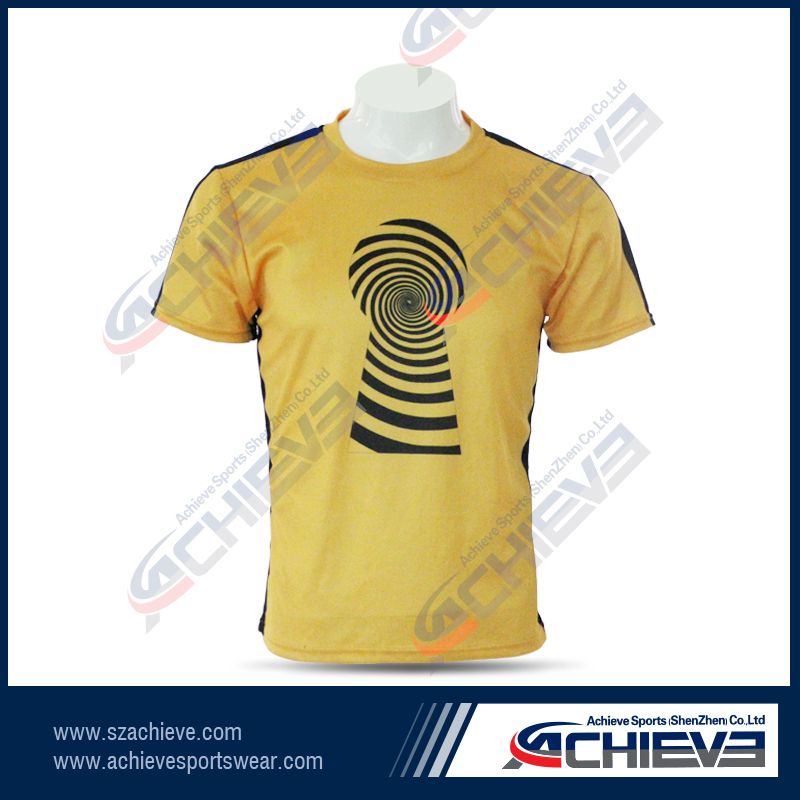 new style 100% polyester sublimation t-shirt