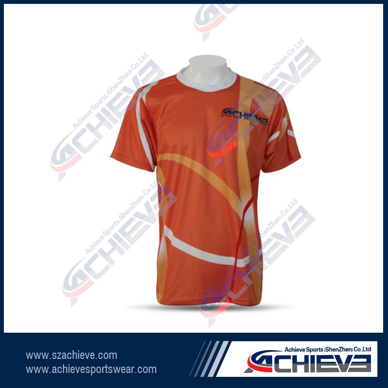 High quality sublimation T shirt with your own design