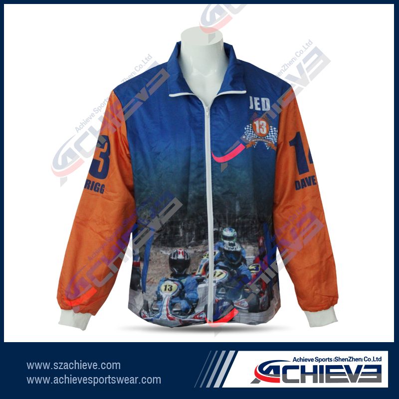 high quality  sublimation jacket for team