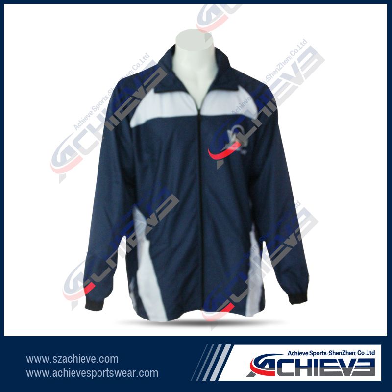 2013 new design 100%polyester sports jacket wear