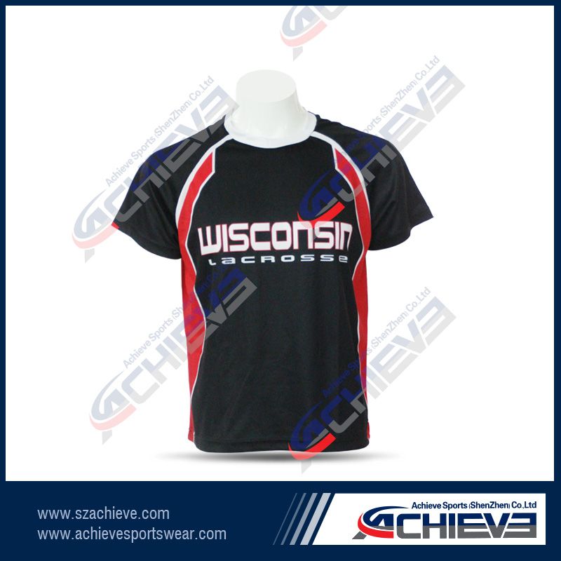 Sublimation 100% polyester soccer jersey