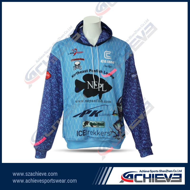 OEM sublimation hoody with full zips for team