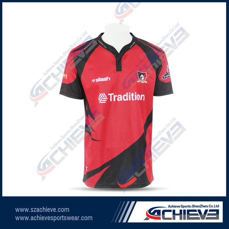 Rugby uniform made of quality fabric