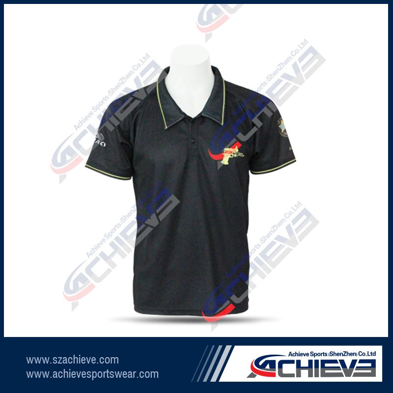 New Customize 100% Polyester Sublimation Shirts for Mens / Women