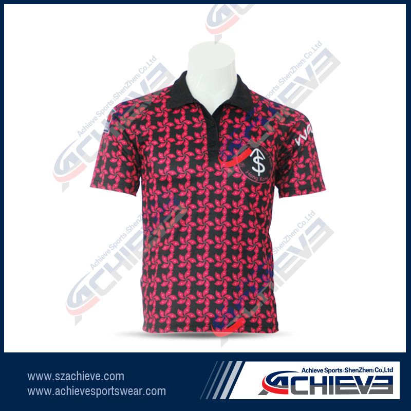 Sport shirt dry fit fishing shirts made of polyester