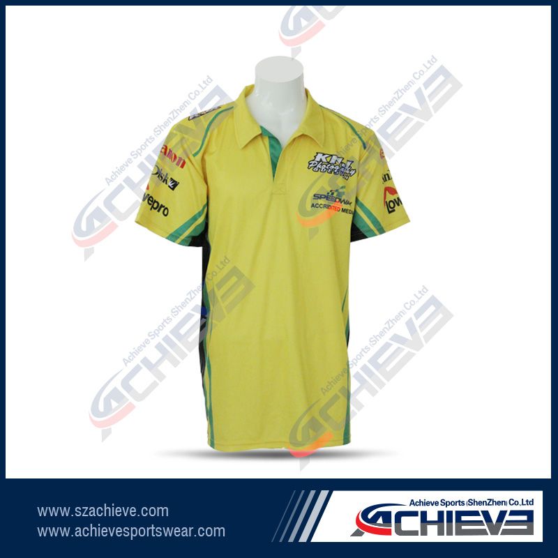 Custom design  team/club sports polo shirts