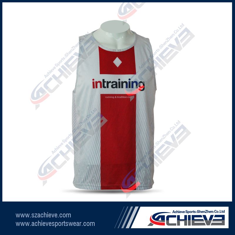 Digital Sublimation Printing Sports vest