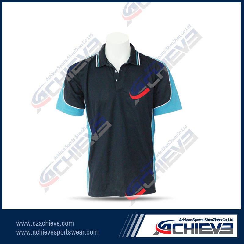 2014customized sublimation plain polo shirt for men