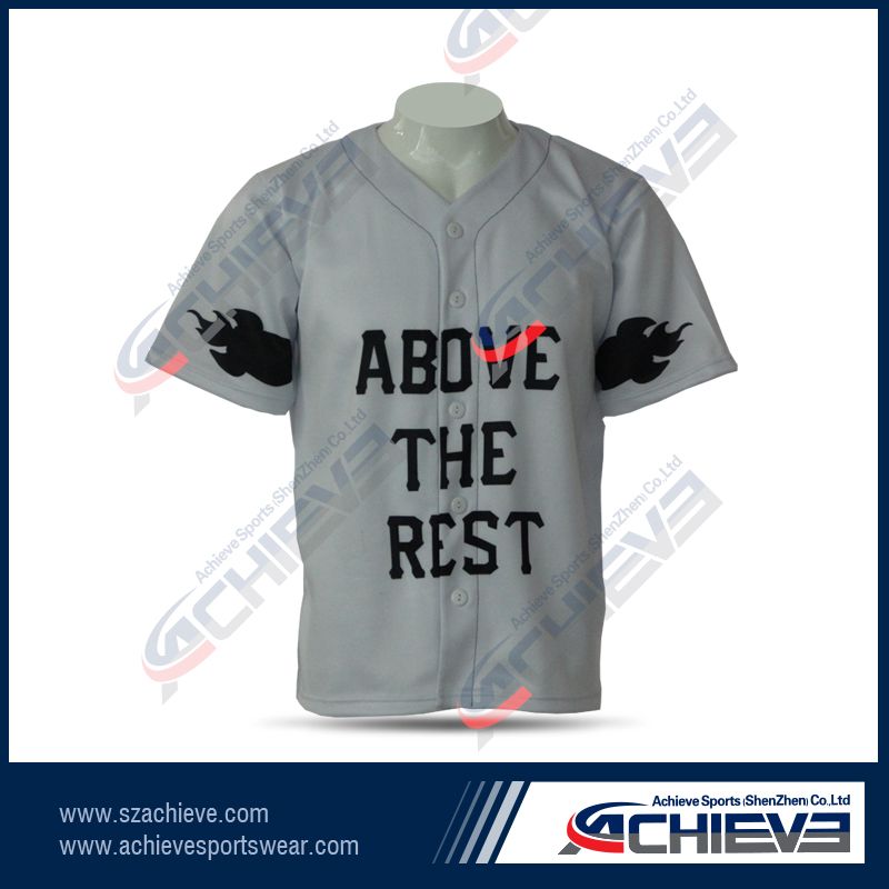 the newest custom Sublimation Baseball Jersey