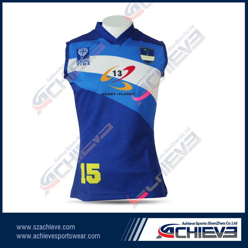 Sublimation Rugby Jerseys in Austrilia style