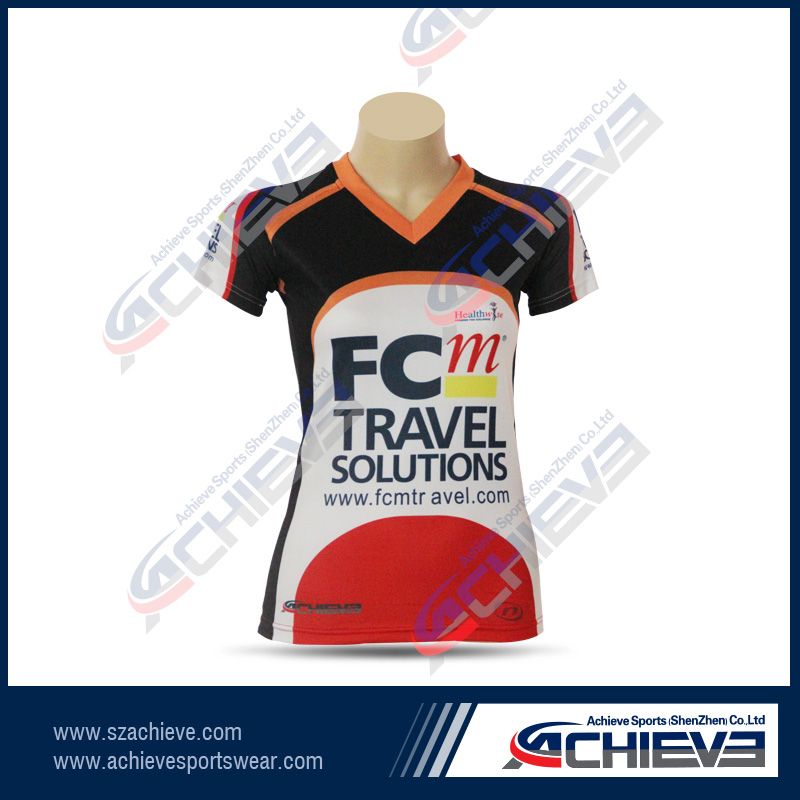 Cheap Sublimation Wholesale Short Sleeves Rugby  Jerseys