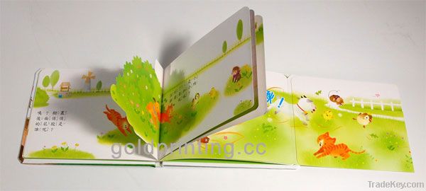 Children Cardboard Book Printing in China, Cardboard Book