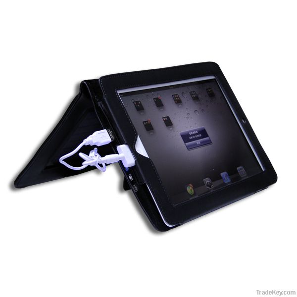 New Arrival Portable 8000Mah Solar Charger Case For iPad