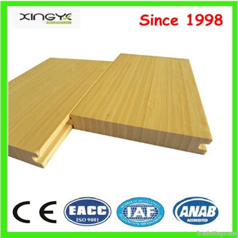 CE Certified Natural Vertical Bamboo Flooring