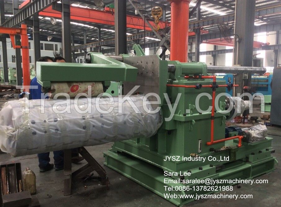 hot/cold rolling mill steel coil hydraulic heavy duty recoiler 