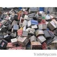 Drained batteries scrap