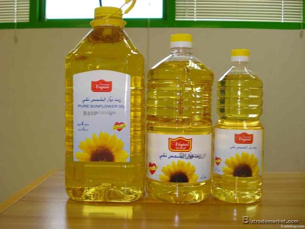 Refined Edible Sunflower Oil.