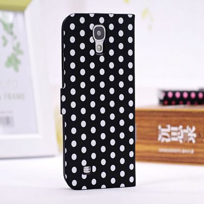 Double color standing cover cases for samsung galaxy s4