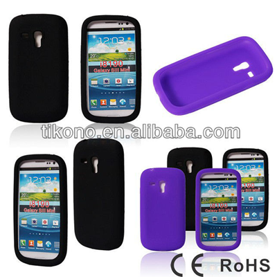 Super high quality silicon case for samsung galaxy s3 mini i8190