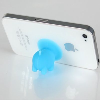 Cute small pig silicone phone holder for samsung/apple/MI