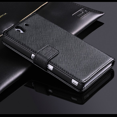 For sony xperia l36h case,High-end genuine leather case for sony xperia z l36h